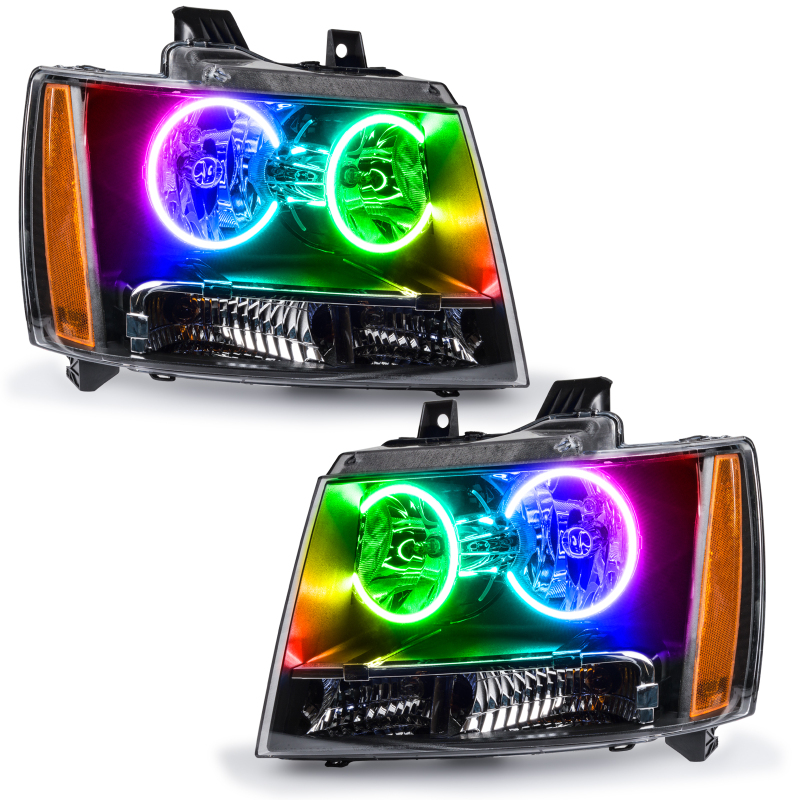 Chevrolet Tahoe Headlight Assemblies - ORACLE Lighting - ColorSHIFT - `07-`14